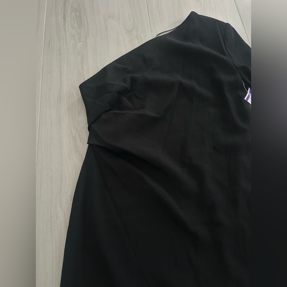 NEW Rag & Bone Neeva Japanese Crepe One shoulder Dress Size 12 - Picture 6 of 12